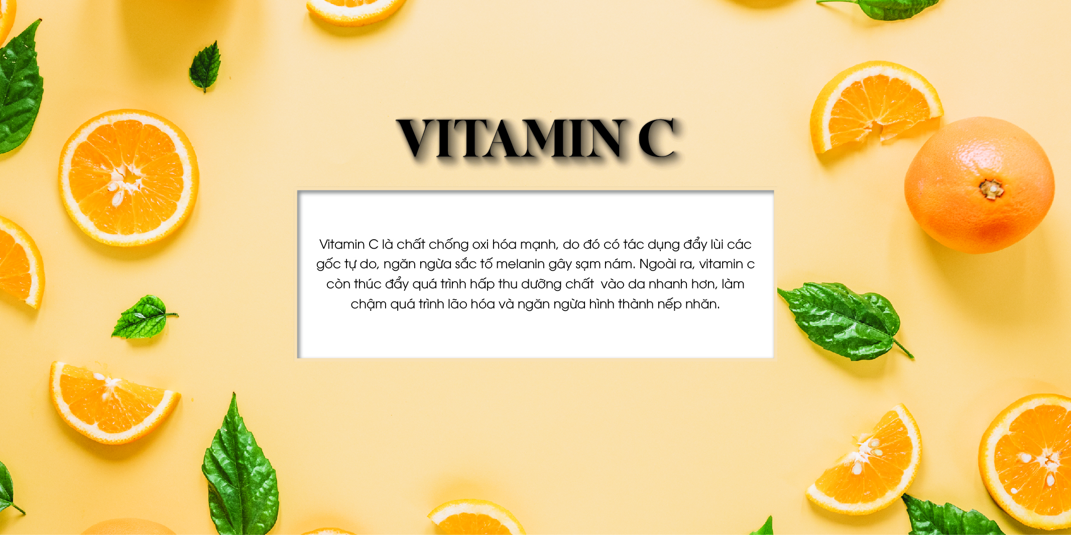 Lợi ích của việc kết hợp Collagen cùng Vitamin C