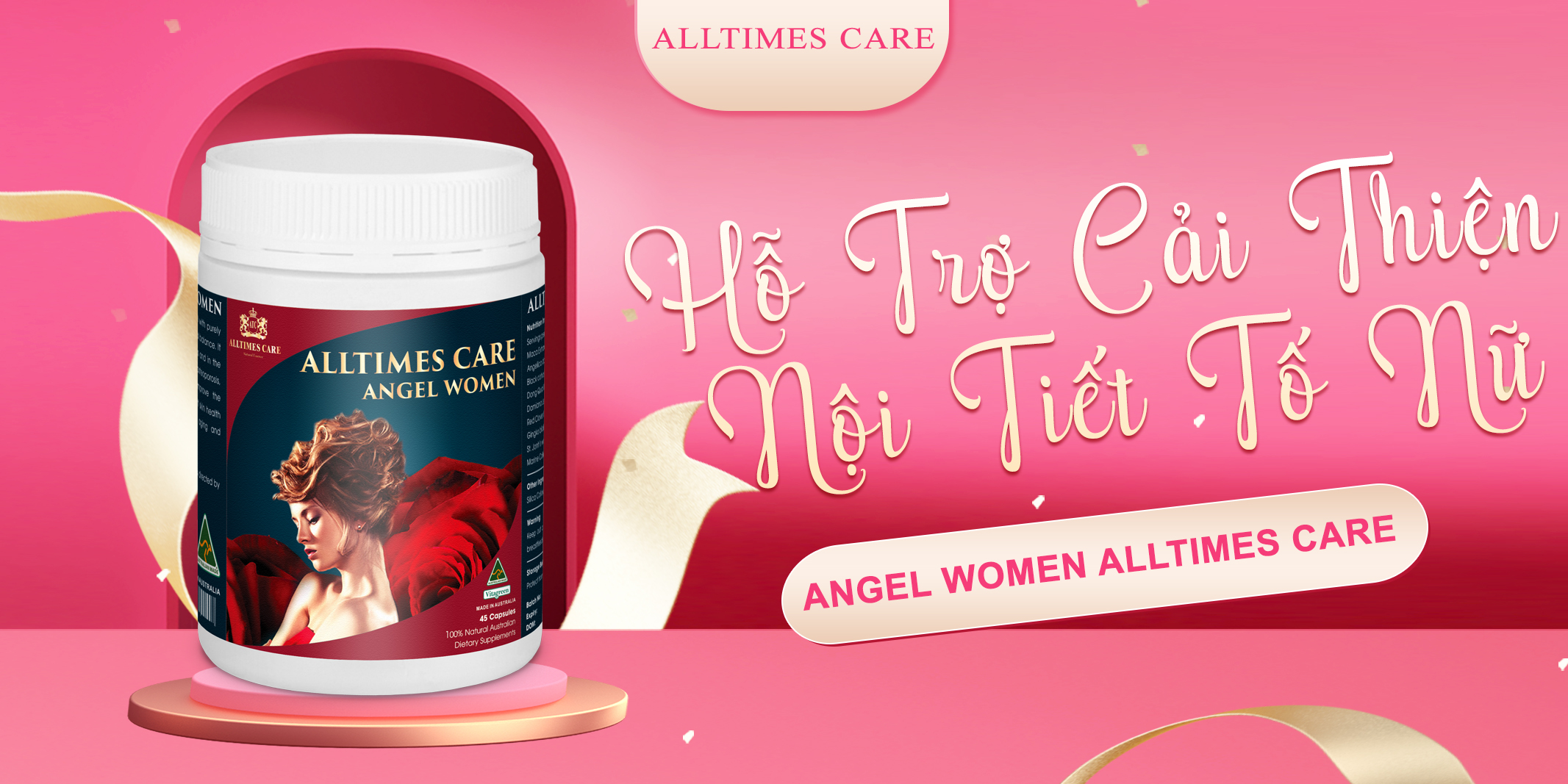 Alltimes Care Angel Women - Hỗ trợ cải thiện nội tiết tố nữ